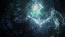 Amazing Beautiful Artwork Green Space Galaxy