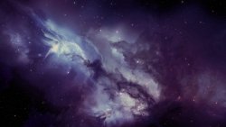 Amazing Purple Galaxy