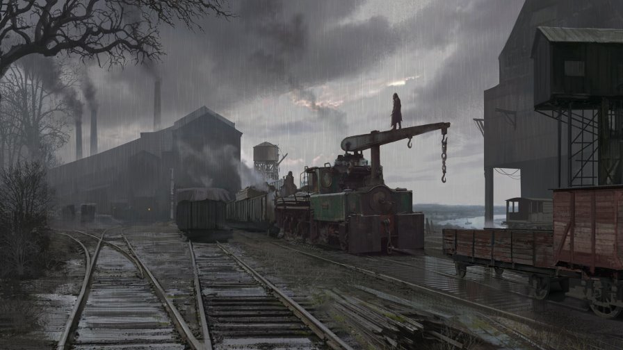Assassins Creed Syndicate Train Concept Art