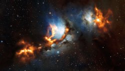 Beautiful Burning Galaxy