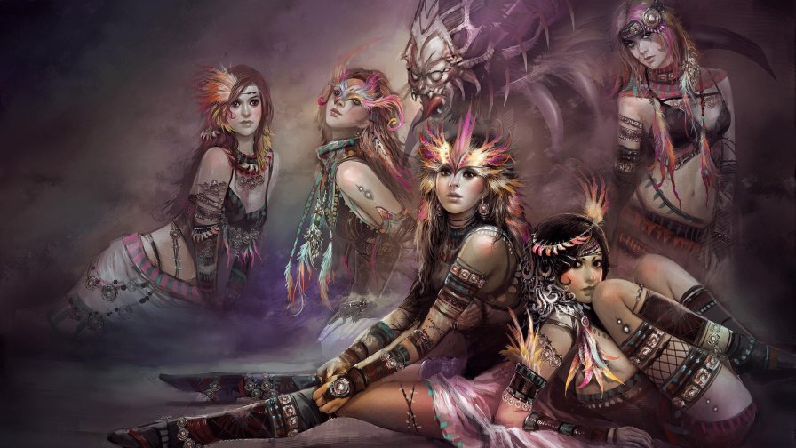 Beautiful Sexy Fantasy Girls