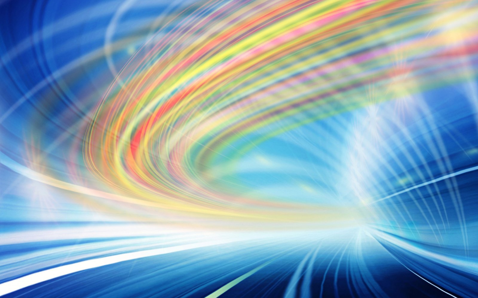 Brightness Curves Colored Glow Motion
