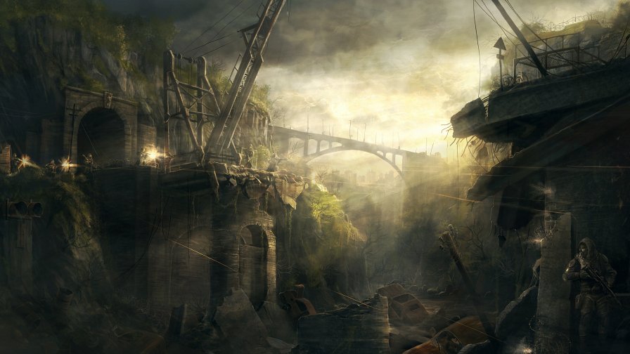 Broken Bridge and Stalker