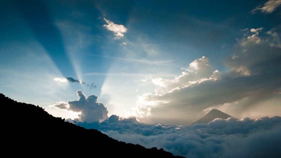 Clouds and Mountains