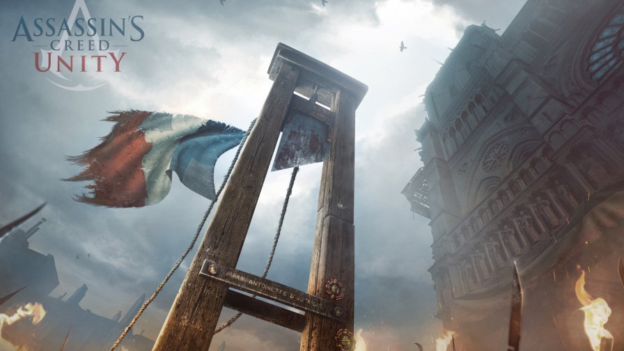 Guillotine Assassins Creed Unity