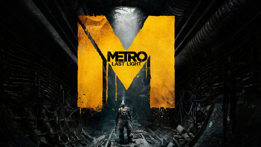 Metro Last Light Artyom in the Dark Tunnel