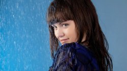 Pretty Young Girl with Beautiful Face and Cute Smile