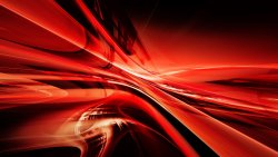 Red Lines Abstract Artwork