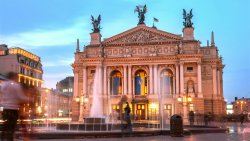 Theatre of Opera and Ballet in Lviv Ukraine