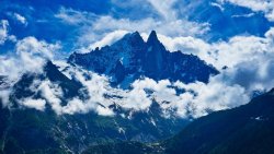 Beautiful Mountains and Clouds
